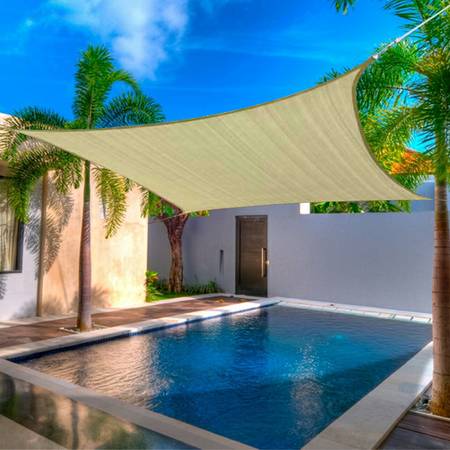 Heavy Duty Commercial Grade Square Shade Sail